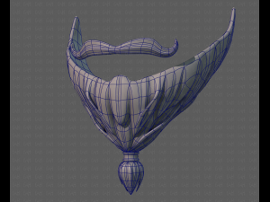 beard v02 Modèle 3D