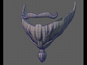 beard v02 Modèle 3D