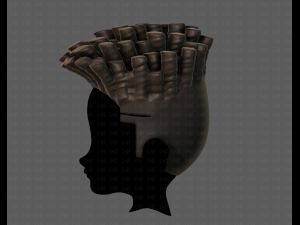 3d hair style for boy v72 3Dモデル