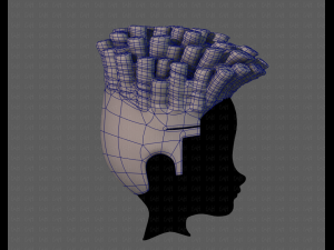3d hair style for boy v72 3Dモデル