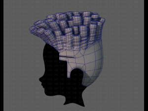 3d hair style for boy v72 3Dモデル