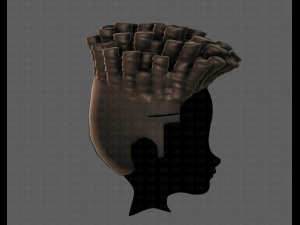 3d hair style for boy v72 3Dモデル