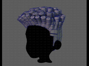 3d hair style for boy v72 3Dモデル