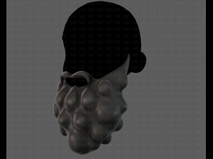 beard v03 3D 模型