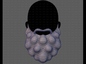 beard v03 3D 模型