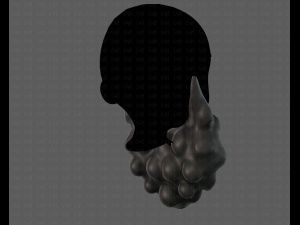 beard v03 3D 模型
