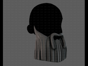 beard v04 Model 3D