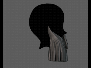 beard v04 Model 3D