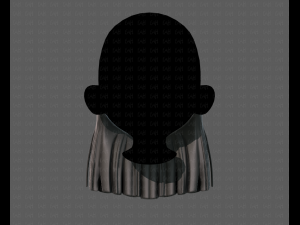beard v04 Model 3D