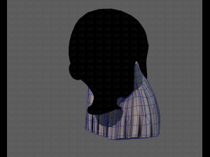 beard v04 Model 3D