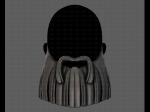 beard v04 Model 3D