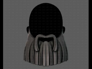 beard v04 3D Model