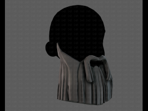 beard v04 Model 3D