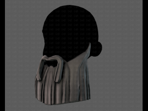 beard v04 Model 3D