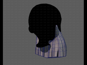 beard v04 Model 3D