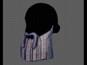 beard v04 Model 3D