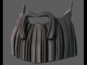 beard v04 Model 3D