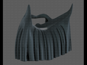 beard v04 Model 3D