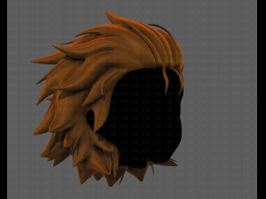 3d hair style for girl v89 Modèle 3D