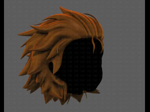 3d hair style for girl v89 3D Model