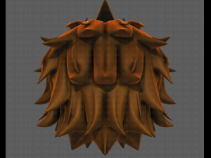 3d hair style for girl v89 Modèle 3D