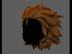 3d hair style for girl v89 3D Model