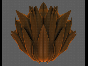 3d hair style for girl v89 Modèle 3D