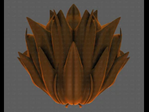 3d hair style for girl v89 3D Model