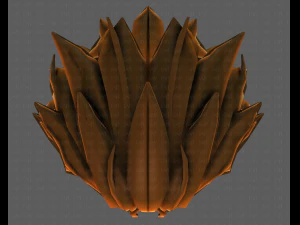 3d hair style for girl v89 3D Model
