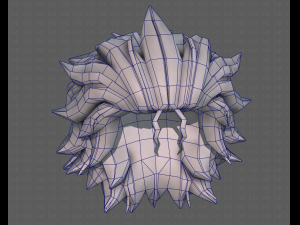 3d hair style for girl v89 Modèle 3D