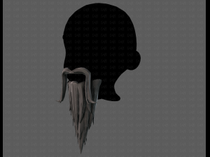 beard v05 3D 모델