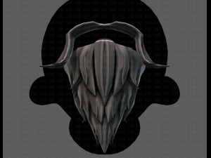 beard v05 3D 모델