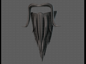 beard v05 3D 모델