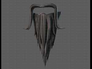 beard v05 3D 모델