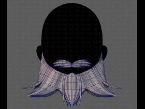 beard v07 3D Model