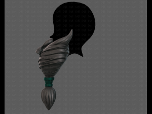 beard v08 3D Model