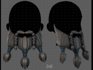 beard v09 Modelo 3D