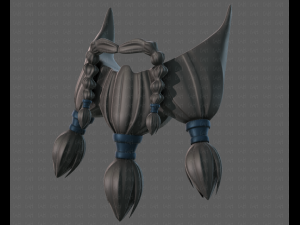 beard v09 Model 3D
