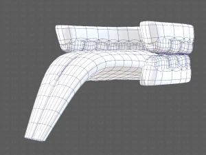cartone animato di denti Modello 3D