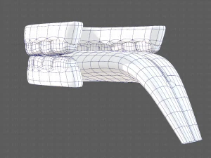 cartone animato di denti Modello 3D