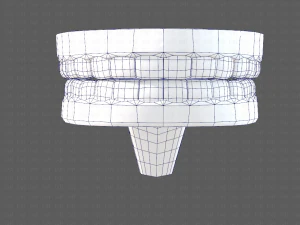 cartone animato di denti Modello 3D