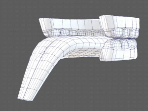 cartone animato di denti Modello 3D