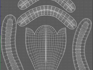 teeth cartoon 3D मॉडल