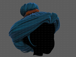 3d hair style for girl v90 3Dモデル