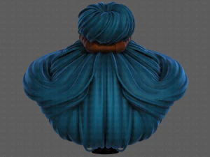3d hair style for girl v90 3D Model