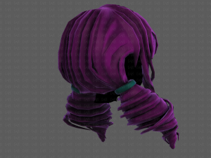 3d hair style for girl v91 Modelo 3D