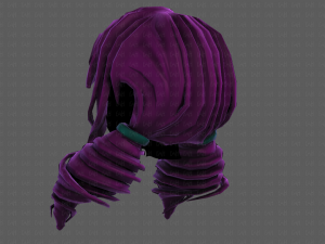3d hair style for girl v91 Modelo 3D