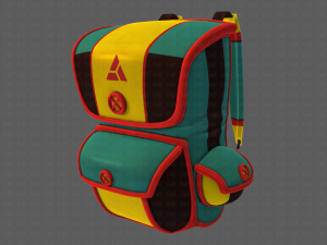 bag cartoon v01 3D Model