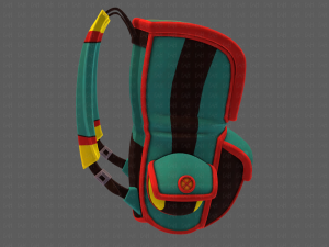 bag cartoon v01 3D Model