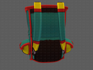 bag cartoon v01 3D Model